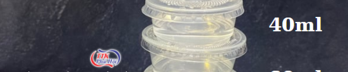 HỘP NHỰA ĐỰNG NƯỚC CHẤM SỐT