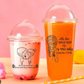 In Logo Lên Ly Nhựa tại TP Long Xuyên, TP Châu Đốc, An Giang