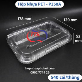 HỘP NHỰA ĐỰNG TRÁI CÂY P350A