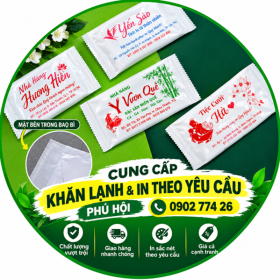 Khăn lạnh phường Bình Tây, Bình Tiên, Bình Phú