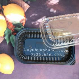 Khay nhựa đựng cơm 1 ngăn JBHT17