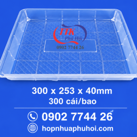 Khay nhựa đựng đồ ăn PH300