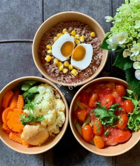 Hộp giấy đựng thức ăn nóng an toàn thực phẩm
