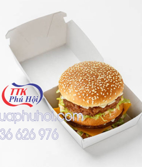 Hộp giấy đựng Hamburger