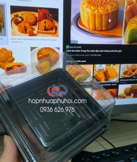 Hộp Nhựa Vuông Đựng Xôi Phú Hội – Giữ Trọn Hương Vị, Nâng Tầm Sản Phẩm