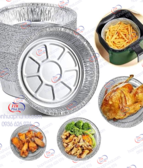 Khay Nhôm Lót Nồi Chiên Không Dầu - Bí Quyết Giữ Sạch Nồi Và Nấu Ăn Dễ Dàng Hơn