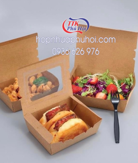 Mua hộp giấy đựng thức ăn nhanh giá rẻ ở đâu tại tp HCM?