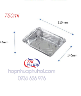 HỘP, KHAY NHÔM ĐỰNG THỰC PHẨM THỦ ĐỨC