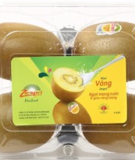 Hộp nhựa đựng 4 trái kiwi