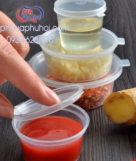 Hôp nhựa đựng gia vị cho quán ăn