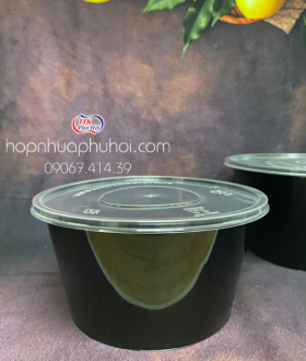 Các mẫu hộp nhựa tròn đựng bún phở của Phú Hội được sử dụng nhiều trên thị trường