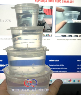 HỘP ĐỰNG NƯỚC CHẤM 30ML,60ML,90ML,120ML - ĐA DẠNG DUNG TÍCH, PHÙ HỢP MỌI NHU CẦU