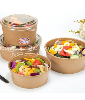 LỢI ÍCH CỦA TÔ GIẤY KRAFT ĐỰNG BÚN, PHỞ, THỨC ĂN MANG ĐI 