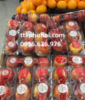 HỘP NHỰA ĐỰNG TRÁI CÂY CAO CẤP PHÚ HỘI - GIÚP BẢO QUẢN TÁO TƯƠI LÂU HƠN