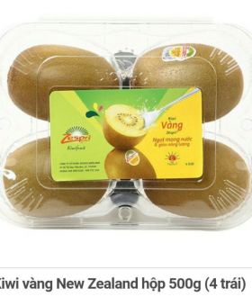 HỘP NHỰA ĐỰNG 4 TRÁI KIWI PHÚ HỘI - BẢO QUẢN TỐT HƠN, TRƯNG BAY ĐẸP HƠN