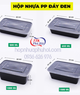 Hộp nhựa PP đựng thực phẩm