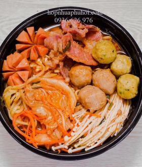 Tô nhựa 1000ml đựng bún