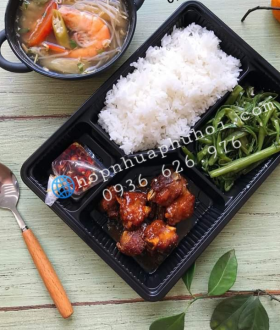 HỘP CƠM 4 NGĂN DÙNG 1 LẦN