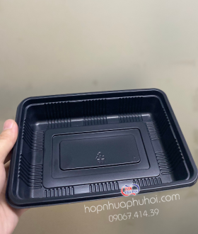 TẠI SAO NÊN CHỌN MUA KHAY NHỰA ĐEN HS6 CỦA CÔNG TY PHÚ HỘI ?