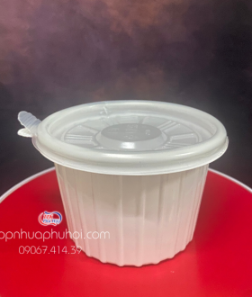  HỘP NHỰA TRẮNG SỮA  350ML, 450ML - GIẢI PHÁP HOÀN HẢO ĐỂ ĐỰNG CANH VÀ GIA VỊ 