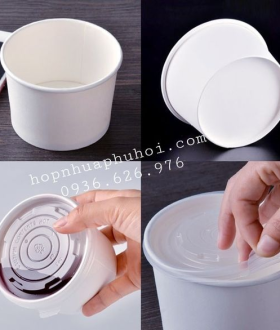 Hộp giấy đựng canh và sup 360ml tpHCM