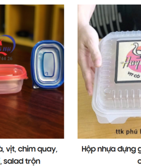 Hộp nhựa đựng thực phẩm giá rẻ