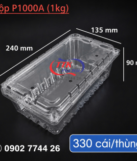 Hộp trái cây có nắp giá rẻ