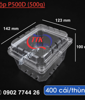 Hộp trái cây có nắp tại TP HCM