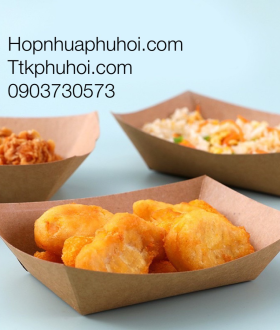 KHAY THUYỀN GIẤY – ĐỰNG MÓN CHIÊN SIÊU TIỆN – SIÊU XINH