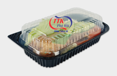 Hộp nhựa đựng thực phẩm 1 ngăn HT17