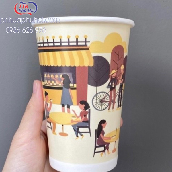  Ly giấy 500ml 16oz