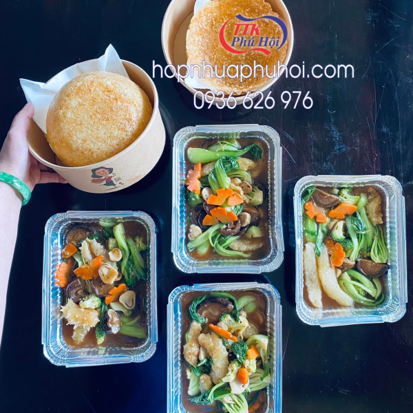 Hộp nhôm đựng thực phẩm 750ml