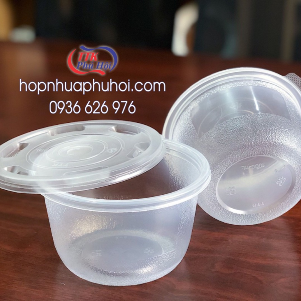 Tô nhựa dùng 1 lần bún phở 