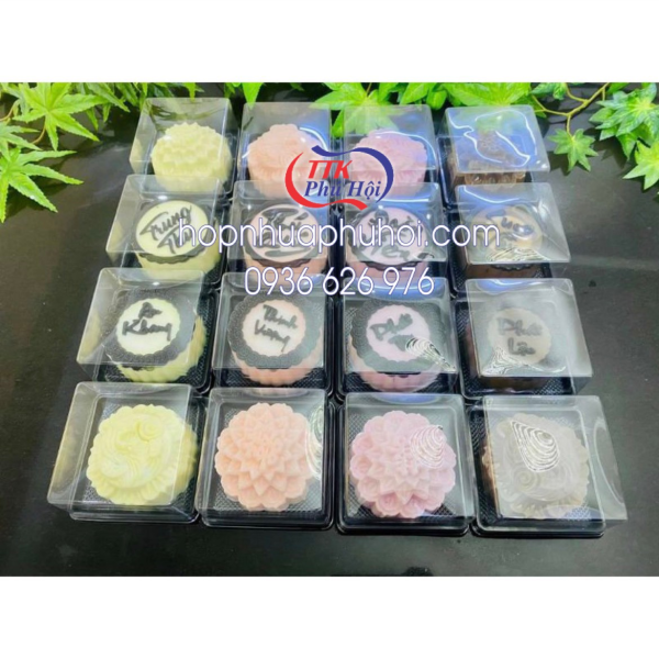  Hộp nhựa vuông đựng xôi 12