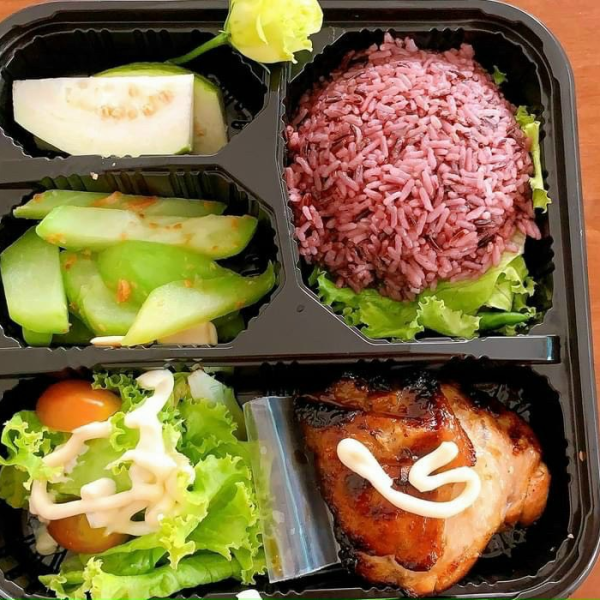 Hộp nhựa đựng cơm 4 ngăn JB24