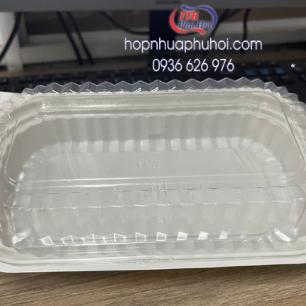 HỘP NHỰA 1 NGĂN HT17 ĐẾ TRẮNG 