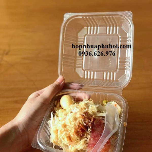 Hộp nhựa đựng hambuger