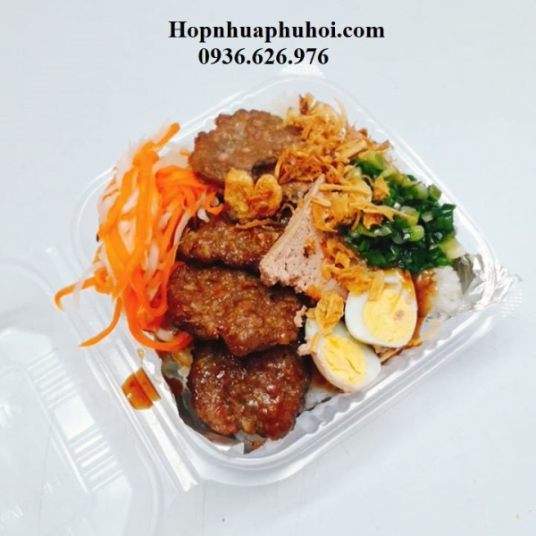 Hộp nhựa đựng hambuger