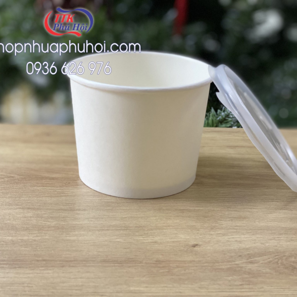 Tô giấy đựng súp canh 400ml 