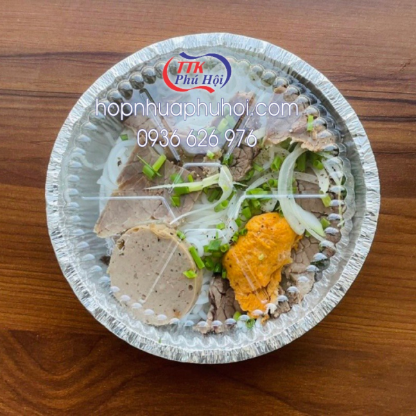 Tô nhôm đựng bún phở 800ml