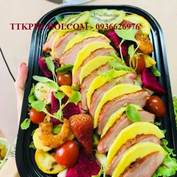 Hộp nhựa đựng sushi