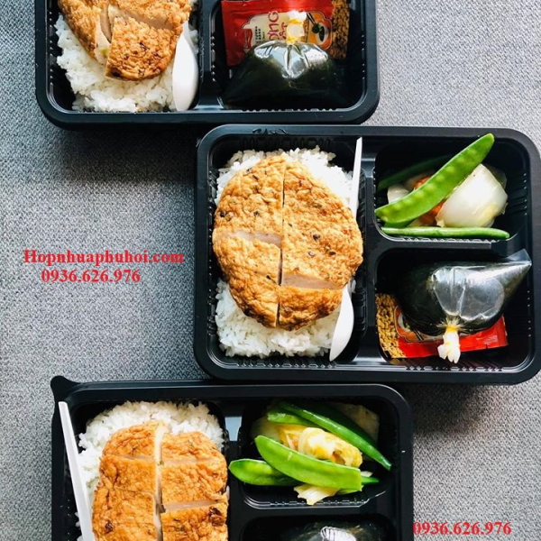 HỘP NHỰA ĐỰNG CƠM 3 NGĂN JB88