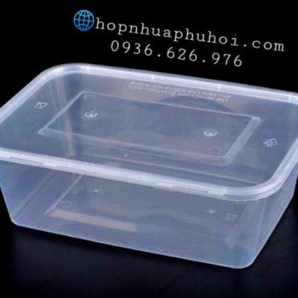 HỘP NHỰA TRONG 1000ml