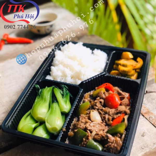 Hộp đựng cơm 4 ngăn JB25