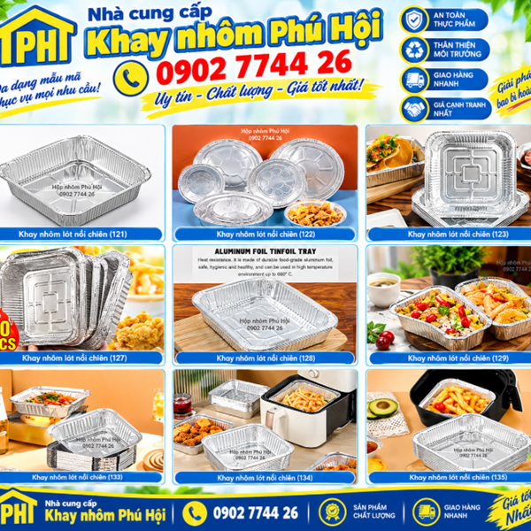 Hộp nhôm đựng cơm