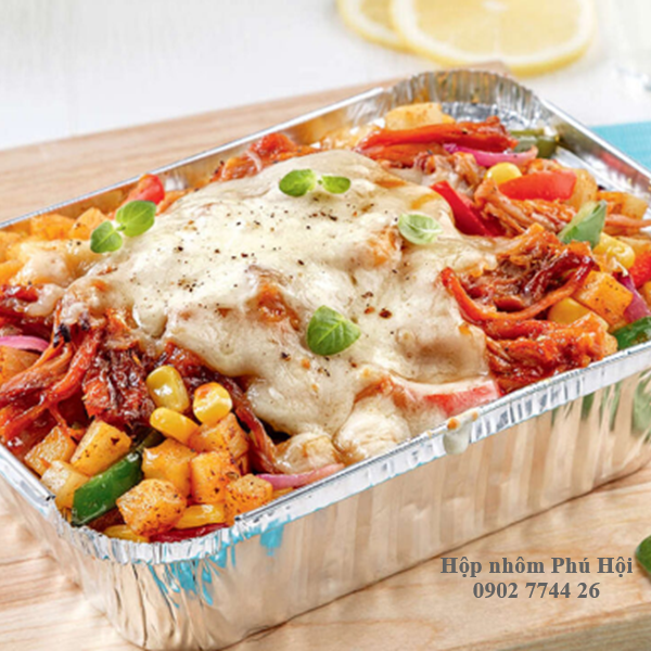 Hộp nhôm, khay nhôm 3500ml
