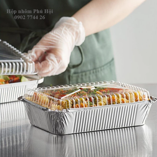 Hộp nhôm, khay nhôm đựng thực phẩm 5000ml