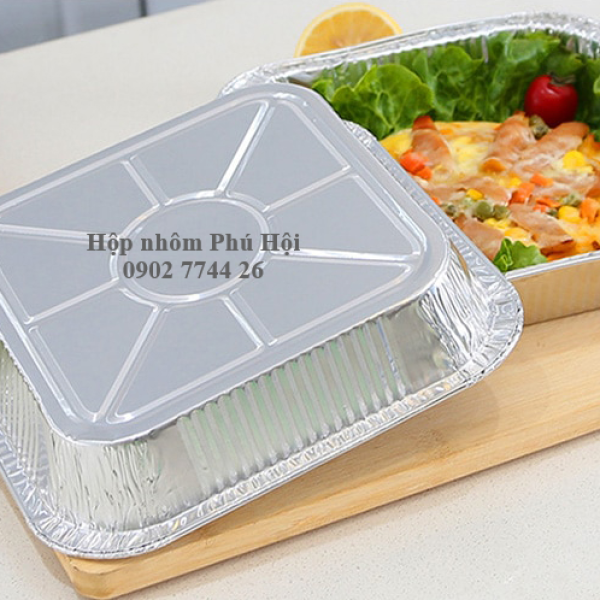 Hộp nhôm, khay nhôm 600ml