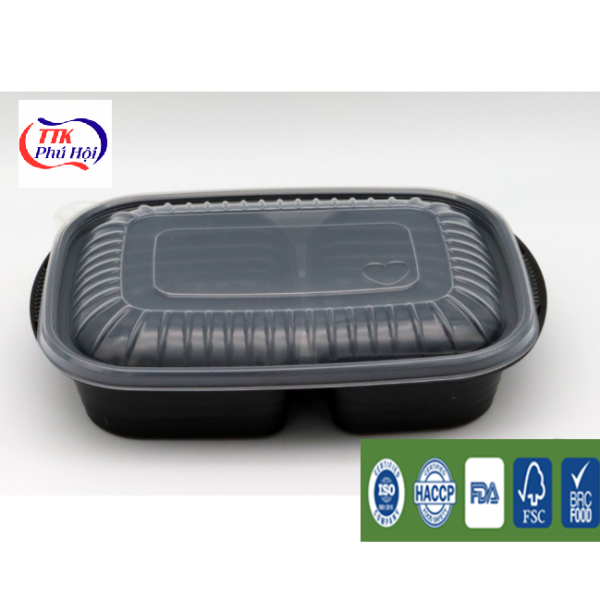 Hộp nhựa đựng cơm 3 ngăn cao cấp