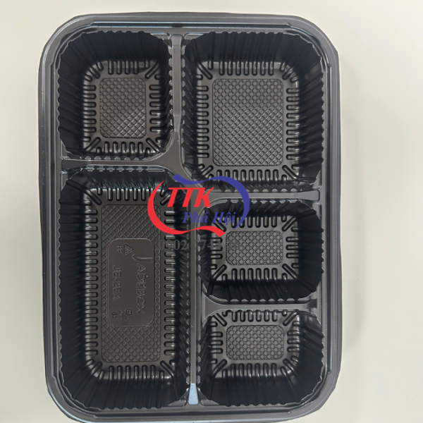 Hộp nhựa đựng cơm 5 ngăn JB 26A Jadebox